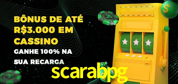 scarabpg melhor bônus de depósito